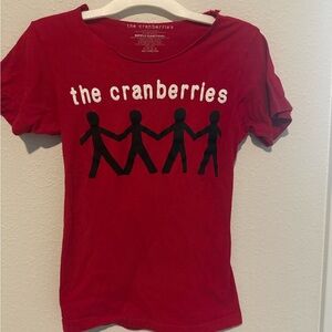 The Cranberries Paper People Shirt, Hot Topic, Fringe, Cut Out Back, Womens S